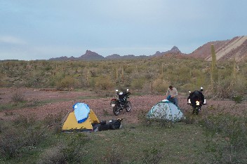Wildrich Weltreise ein wilder Zeltplatz in den USA Neu Mexiko Sommer 2003