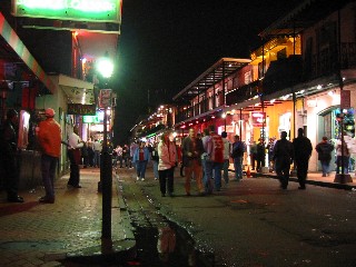 Wildrich Weltreise Bourbon Street New Orleans